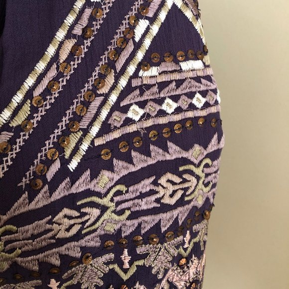 Free People Stitch Up Your Heart Beaded Tunic - Picture 9 of 12